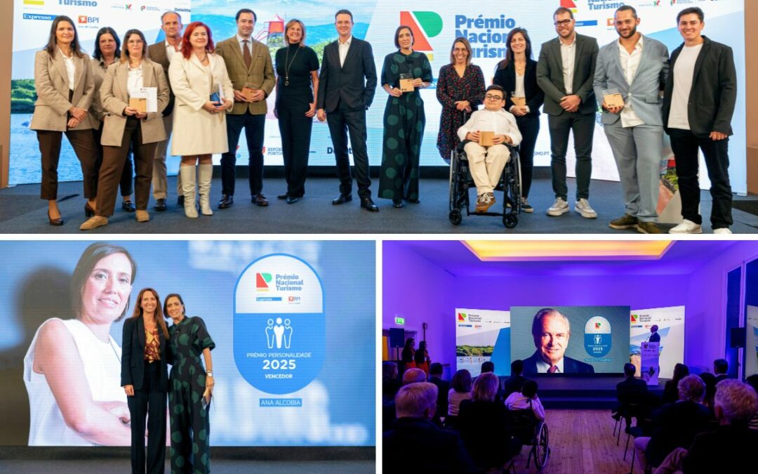 7ª edição Prémio Nacional de Turismo | Ana Alcobia e Francisco Pinto Balsemão distinguidos com o Prémio Personalidade