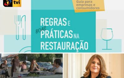 TVI | AHRESP responde a empresários e clientes sobre boas práticas na restauração e bebidas