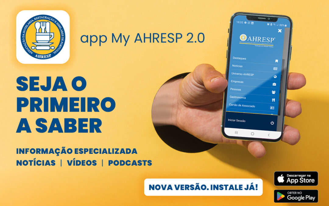 Nova App My AHRESP | Já instalou no seu telemóvel?
