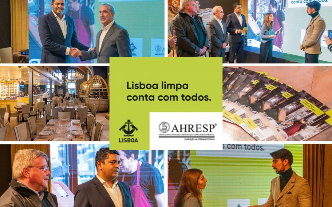 AMBIENTE | AHRESP e CML unidas por uma Lisboa mais limpa