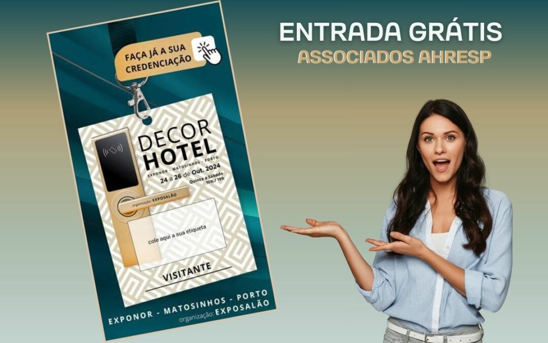 DECORHOTEL | 24 a 26 de outubro na Exponor em Matosinhos