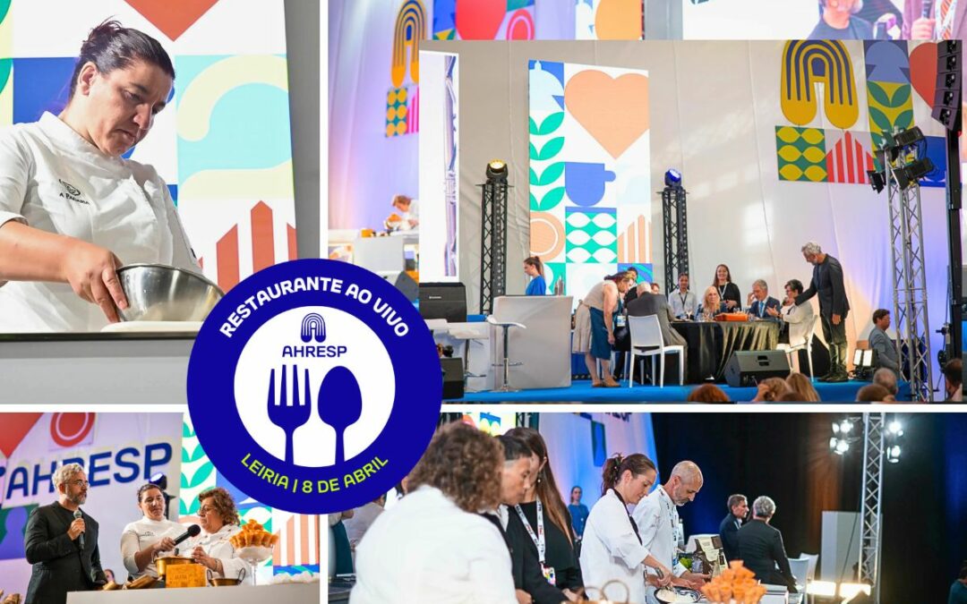 RESTAURANTE AO VIVO – 8 de abril | A Restauração em Cena, no Mercado de Sant’Ana, em Leiria