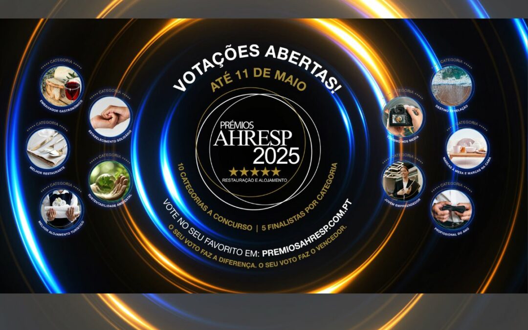 PRÉMIOS AHRESP 2025 | Votações até 11 de maio