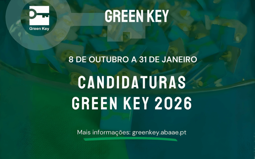 CANDIDATURAS ABERTAS | Green Key 2026