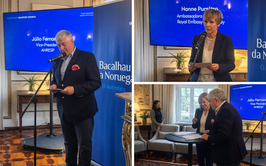 AHRESP reforça valorização da gastronomia portuguesa com novo protocolo com o Norwegian Seafood Council
